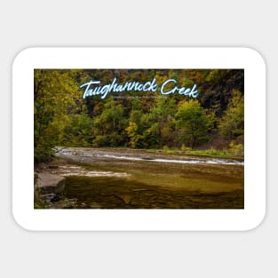 Taughannock Creek Tompkins County New York Sticker